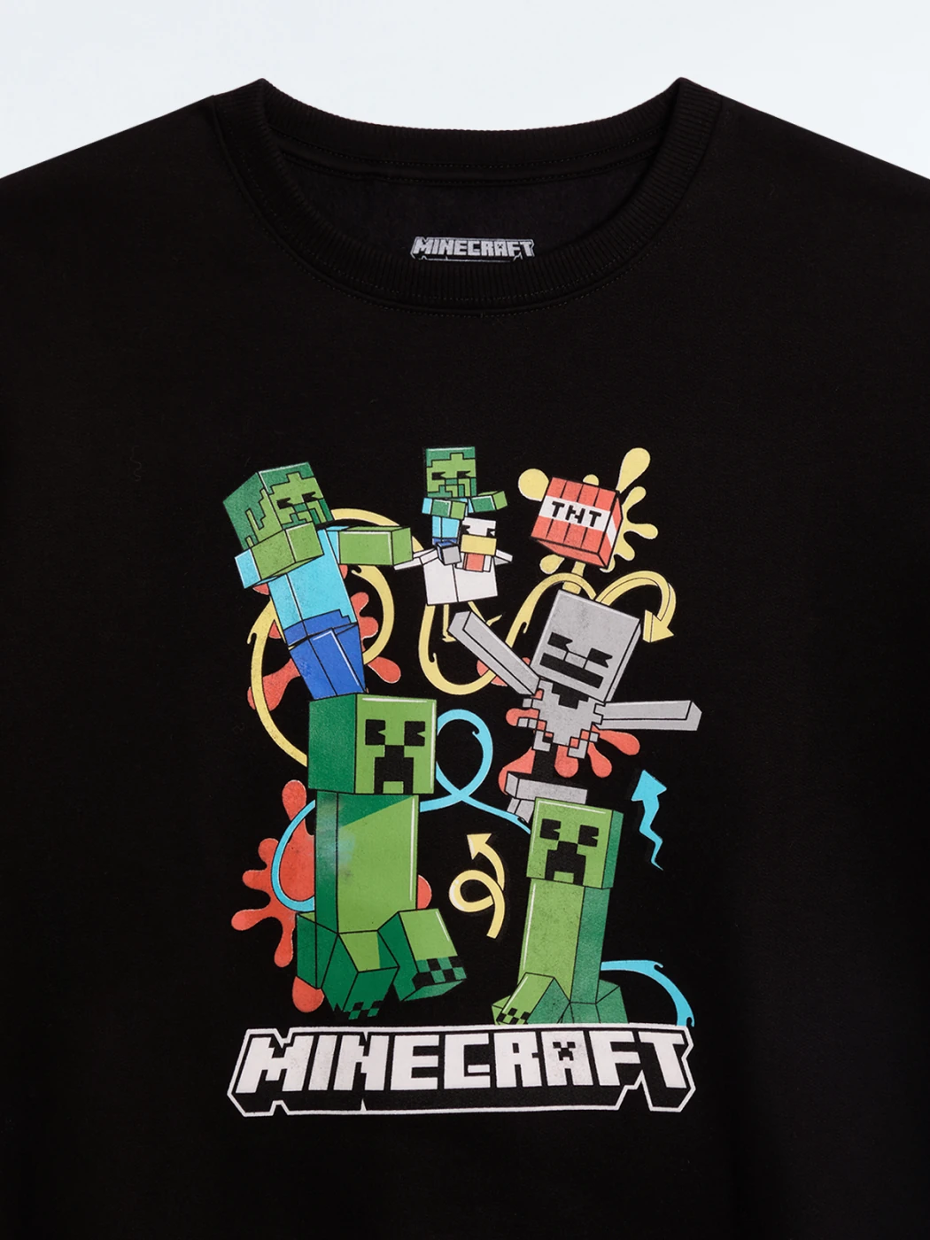 POLERA REGULAR FIT NIÑO MINECRAFT - 3