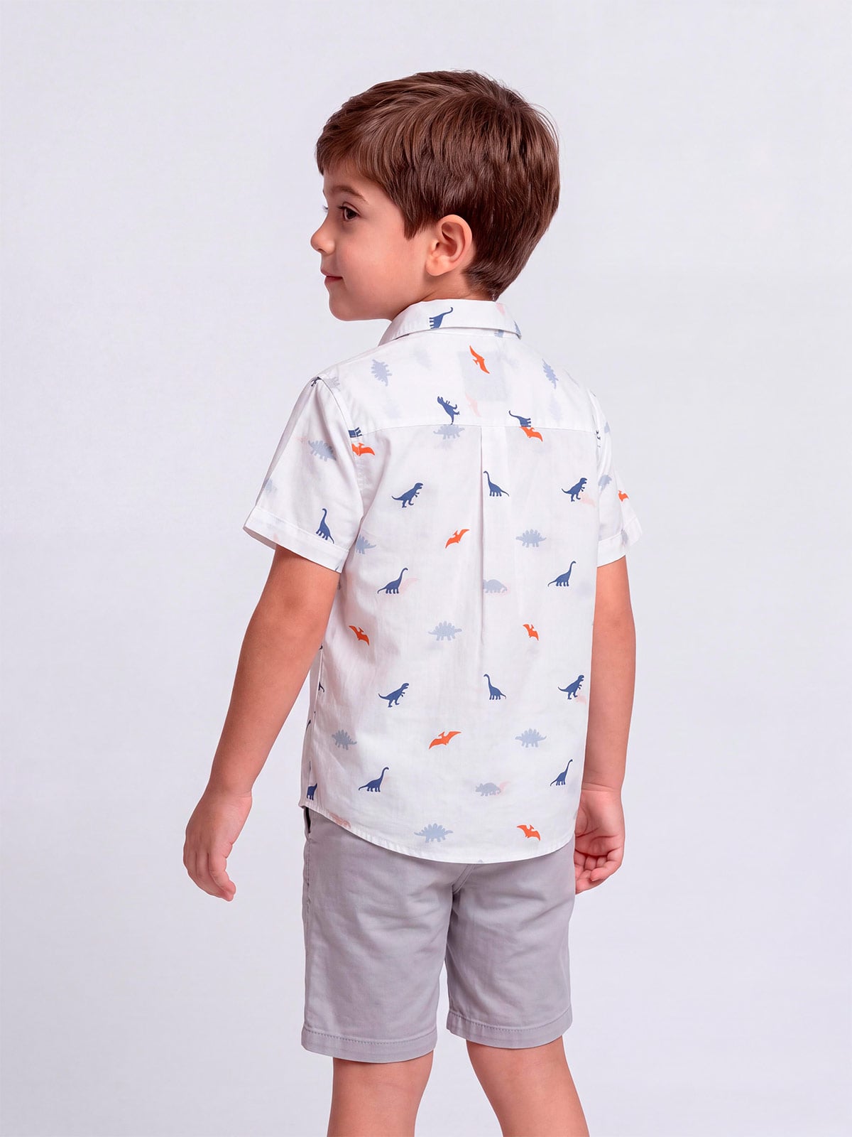 CAMISA MANGA CORTA ALGODÓN NIÑO HARVEST MINI PRINIT - 2