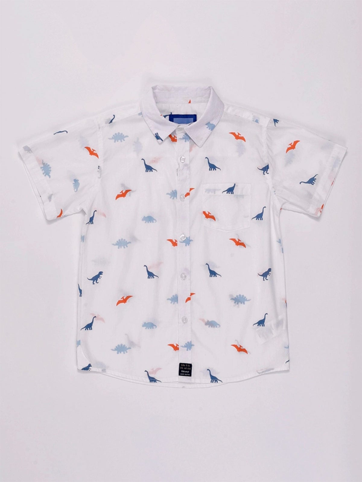 CAMISA MANGA CORTA ALGODÓN NIÑO HARVEST MINI PRINIT - 3