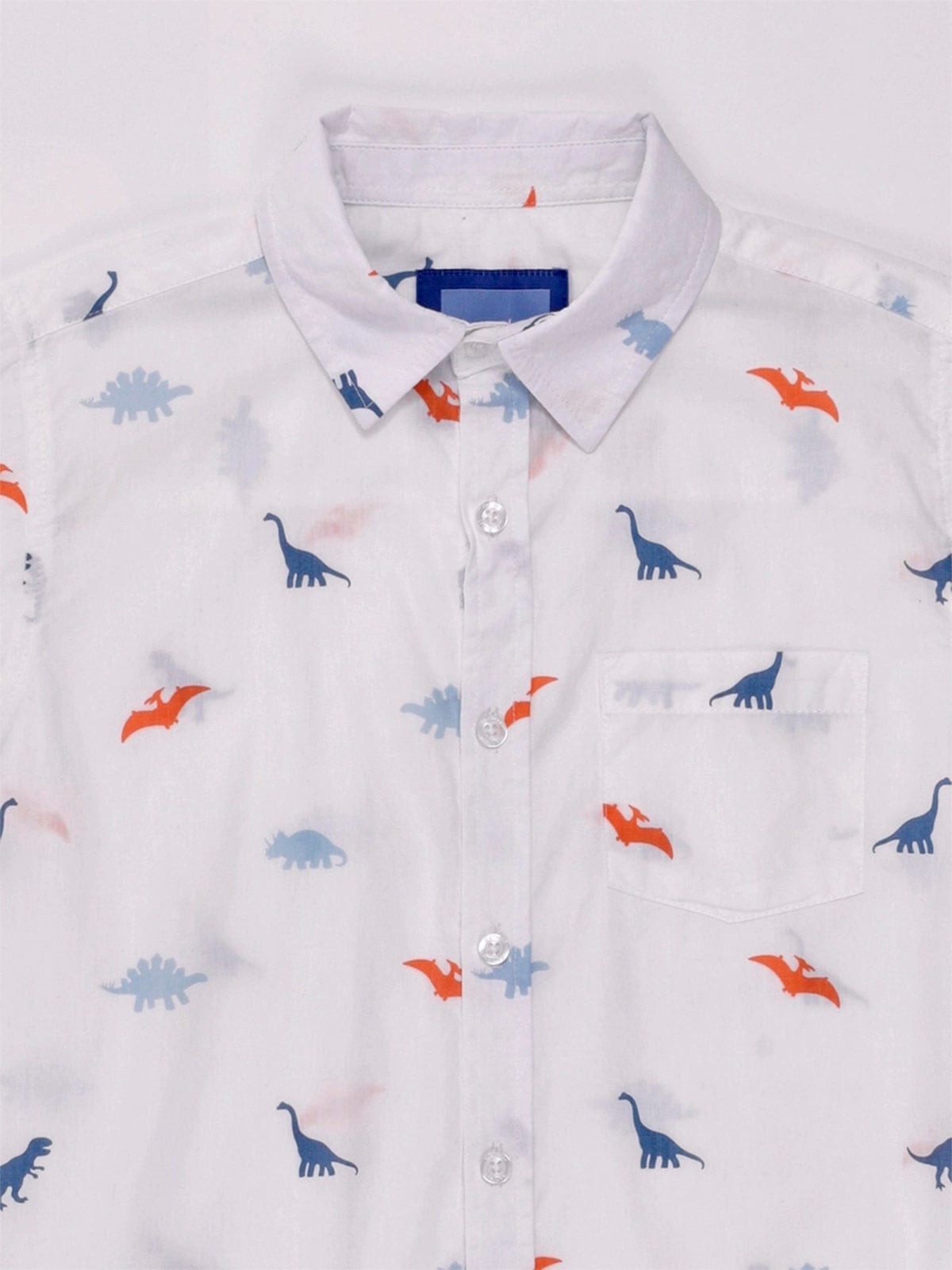 CAMISA MANGA CORTA ALGODÓN NIÑO HARVEST MINI PRINIT - 5