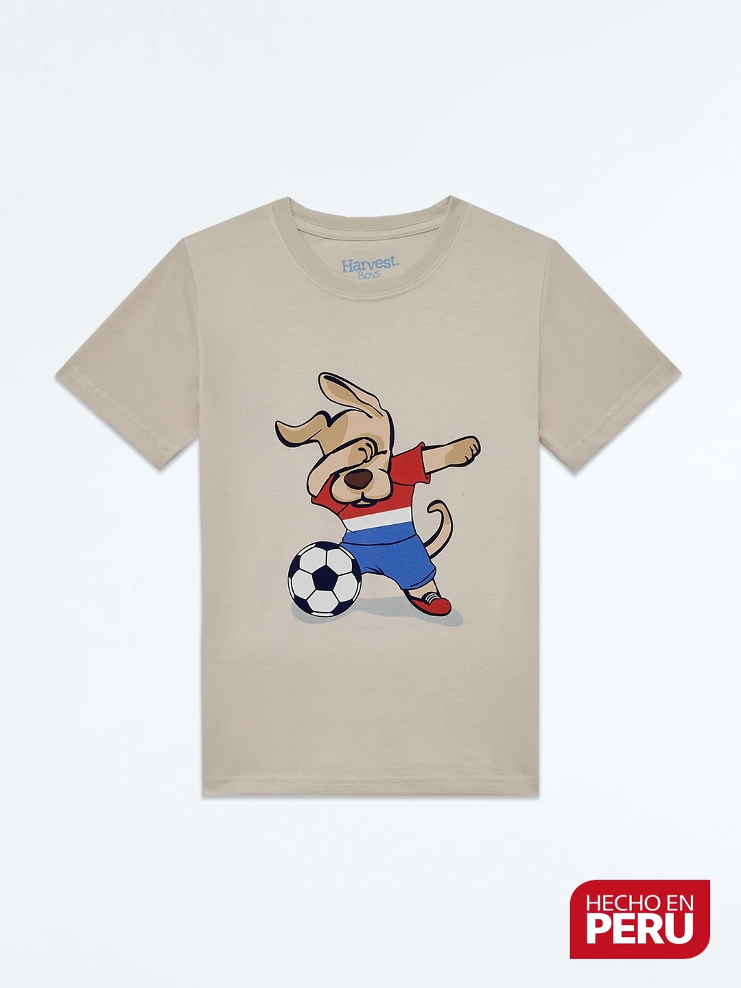 POLO MANGA CORTA ALGODÓN FÚTBOL NIÑO HARVEST - 1