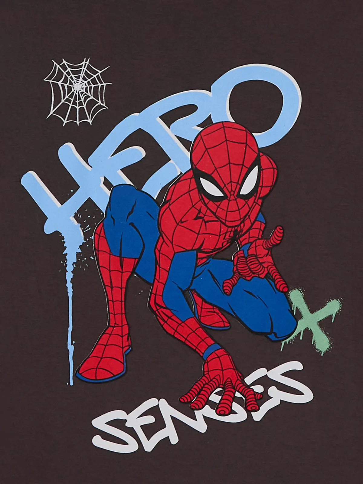 POLO ALGODÓN NIÑO SPIDERMAN GRIS - 3