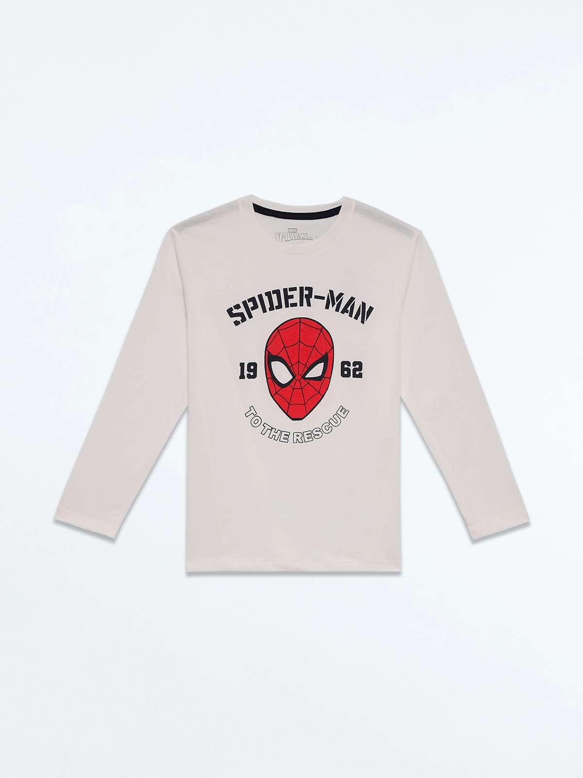 POLO ALGODÓN NIÑO SPIDERMAN MARFIL - 1