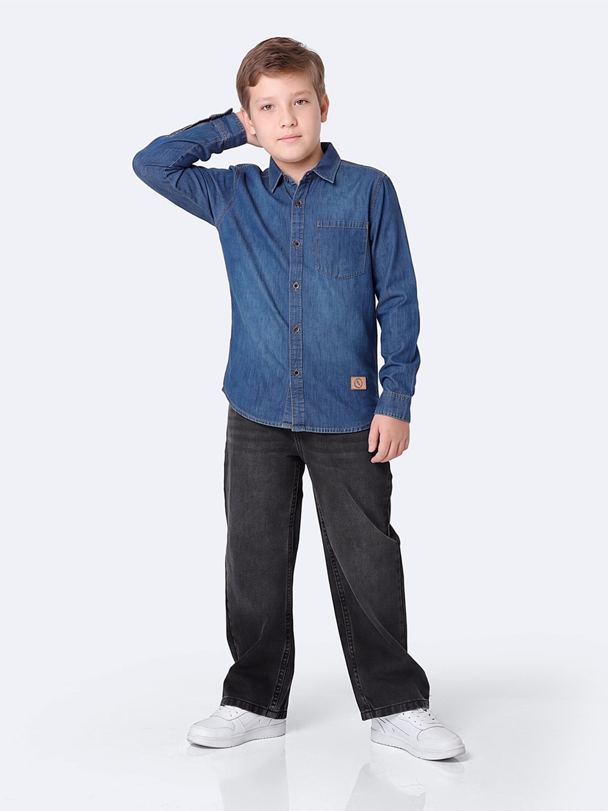 CAMISA MANGA LARGA NIÑO PIONIER JOSSIMARK - 4
