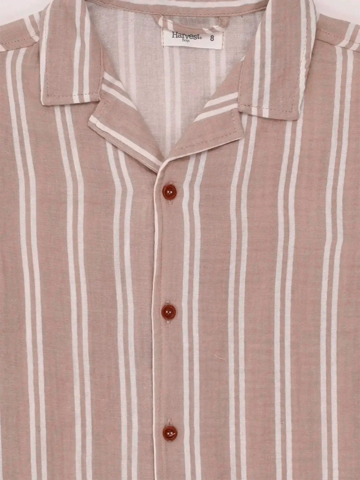 CAMISA MANGA CORTA ALGODÓN NIÑO HARVEST BAMBU - 3