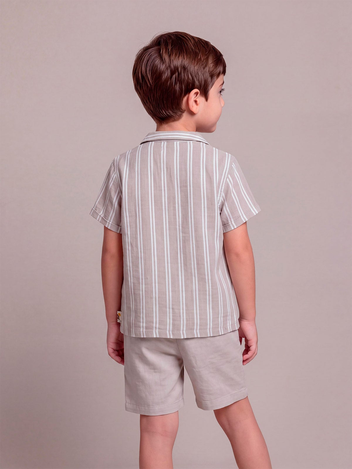 CAMISA MANGA CORTA ALGODÓN NIÑO HARVEST BAMBU - 2