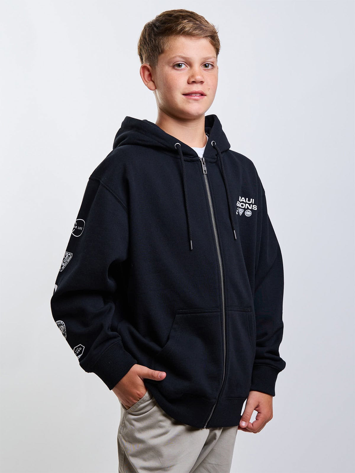 POLERA NIÑO MAUI AND SONS FULLZIPPER - 5