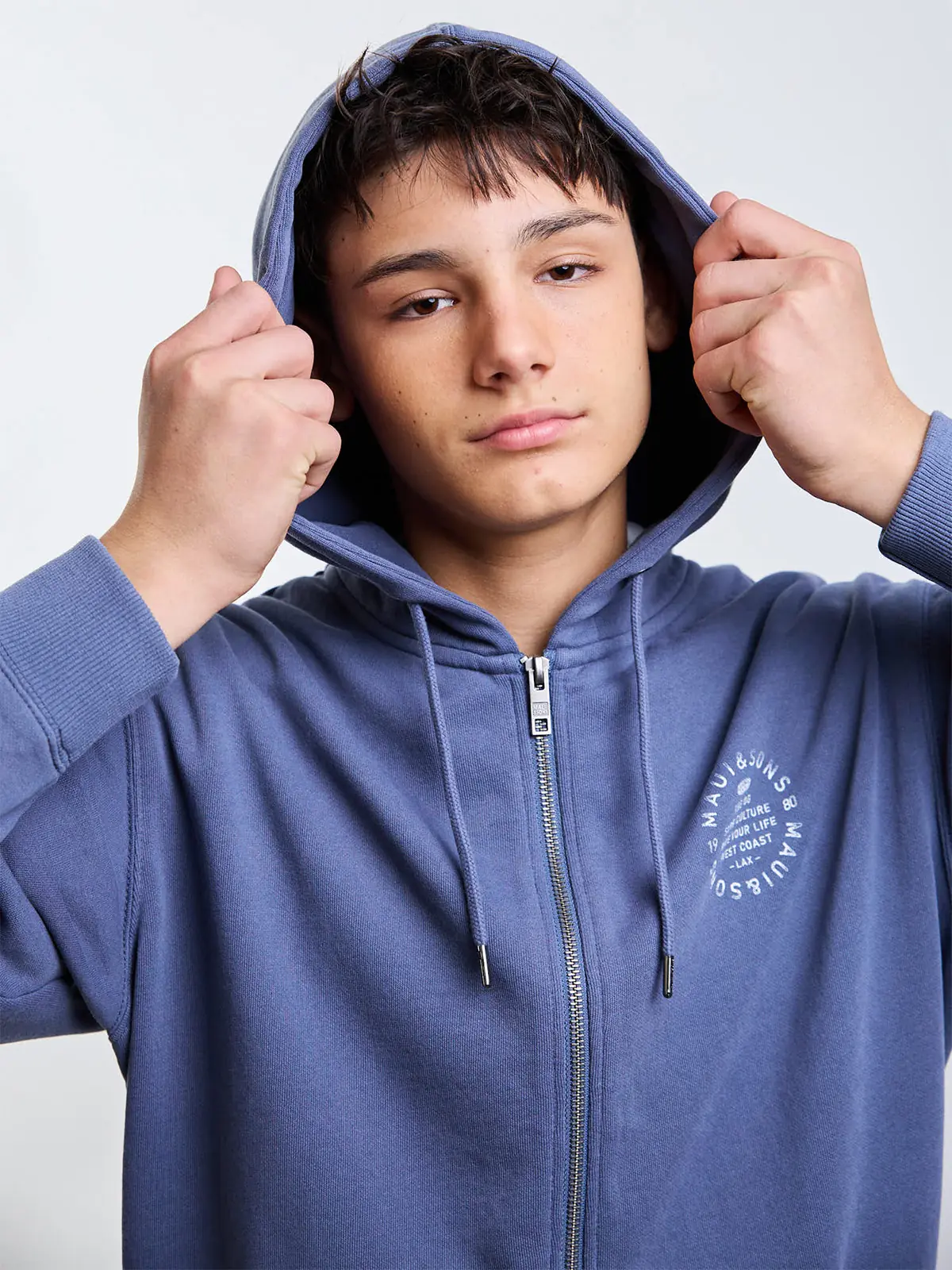 POLERA NIÑO MAUI AND SONS  FULLZIPPER 5O616 - 4