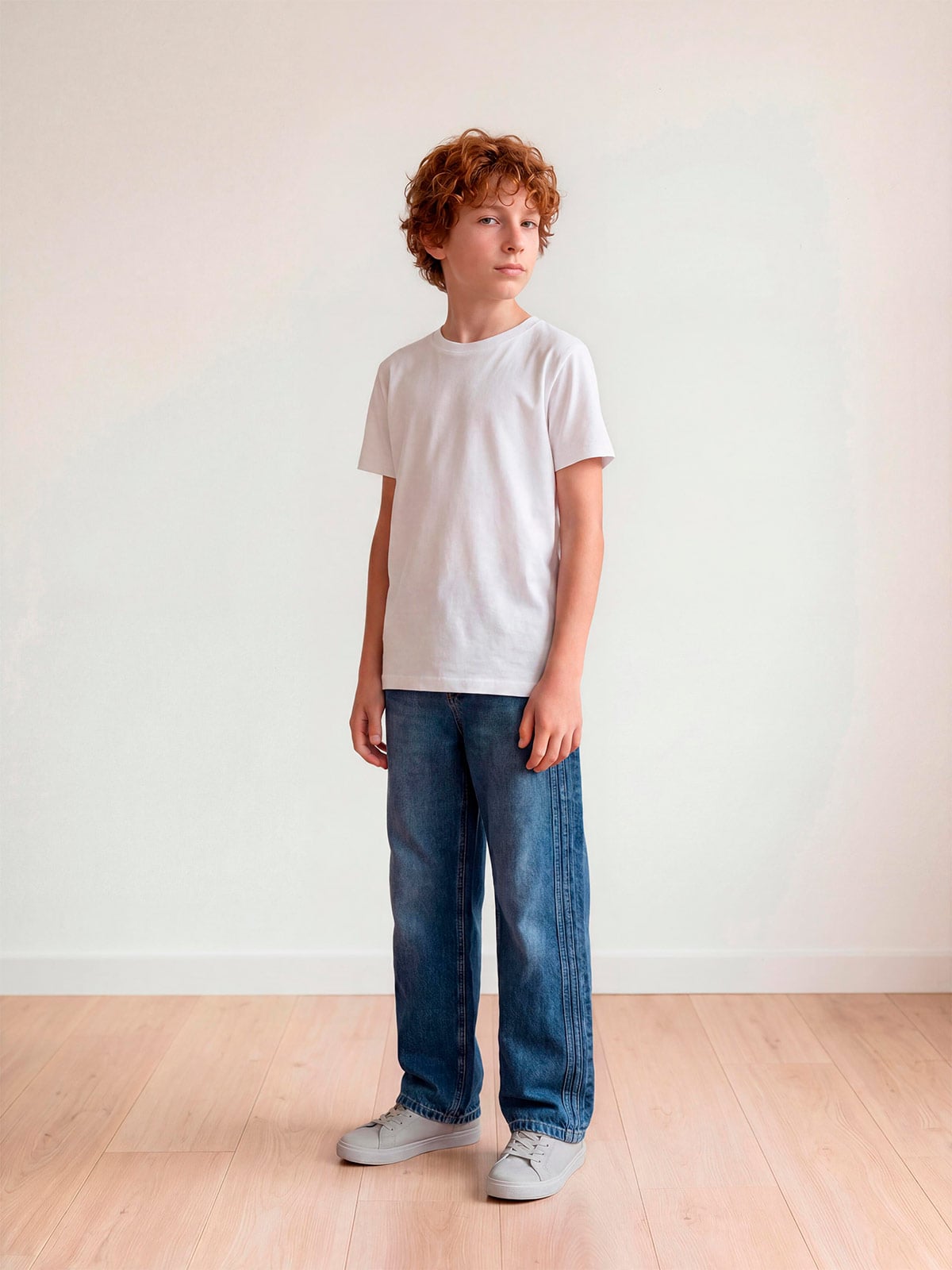 JEANS ALGODÓN WIDE NIÑO CLOUDBREAK - 1