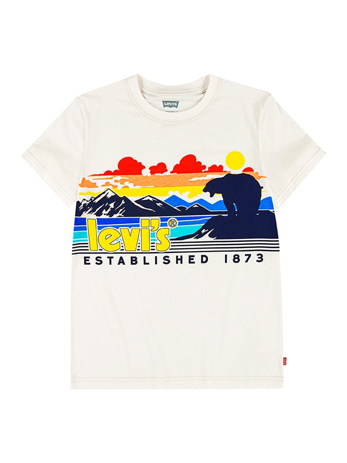 POLO MANGA CORTA NIÑO LEVI'S MOUNTIN - 1