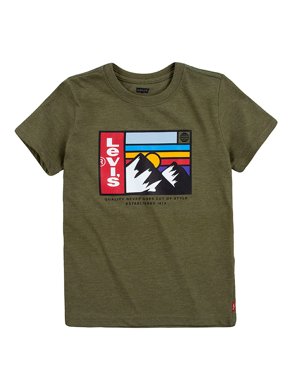 POLO MANGA CORTA NIÑO LEVI'S MOUNTIN - 1