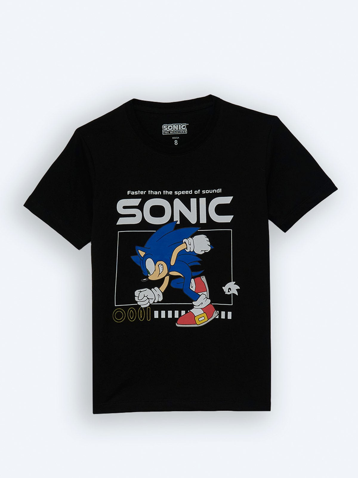 POLO MANGA CORTA NIÑO SONIC - 1