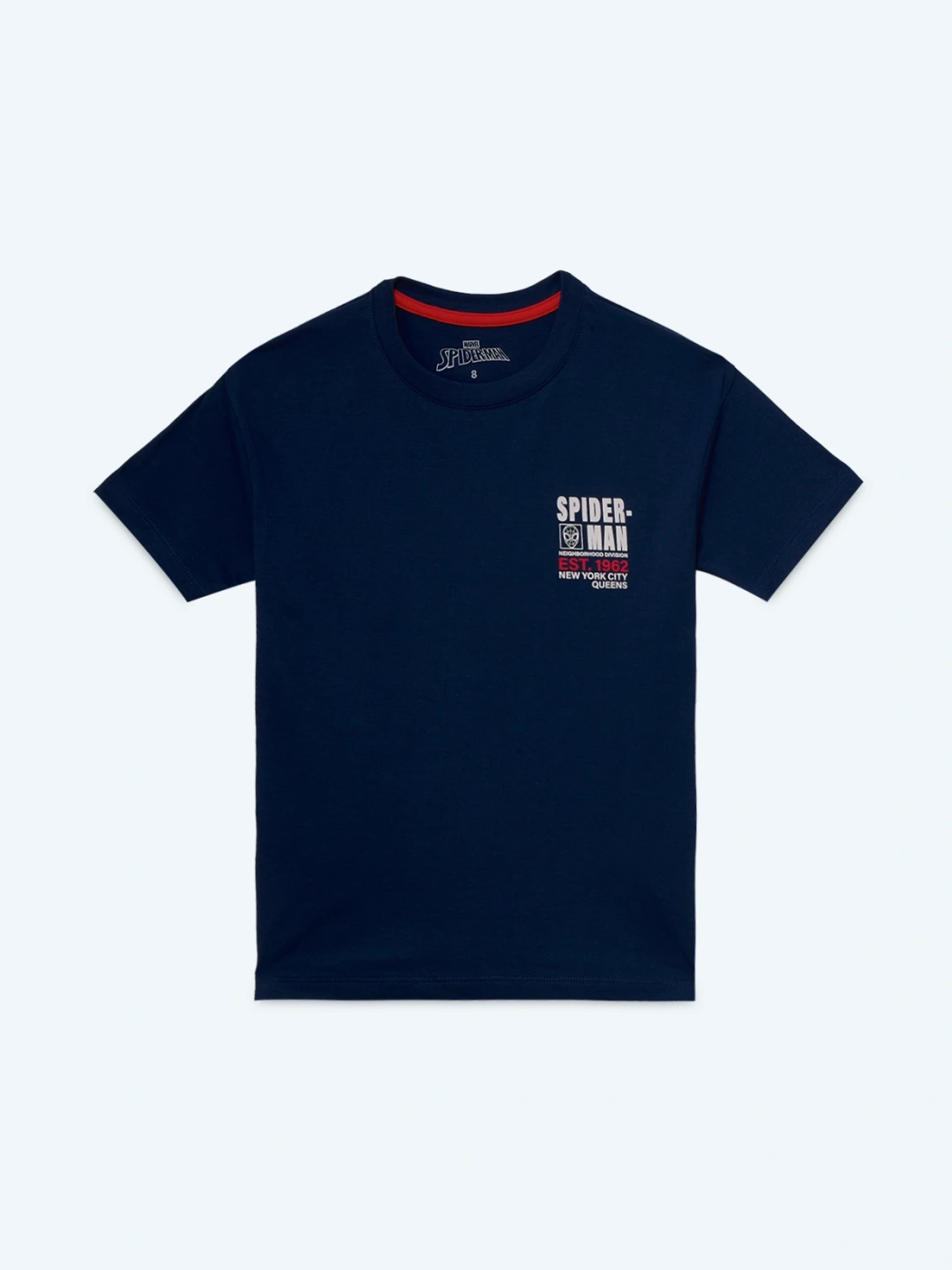 POLO MANGA CORTA NIÑO SPIDERMAN BRAND NEW - 1