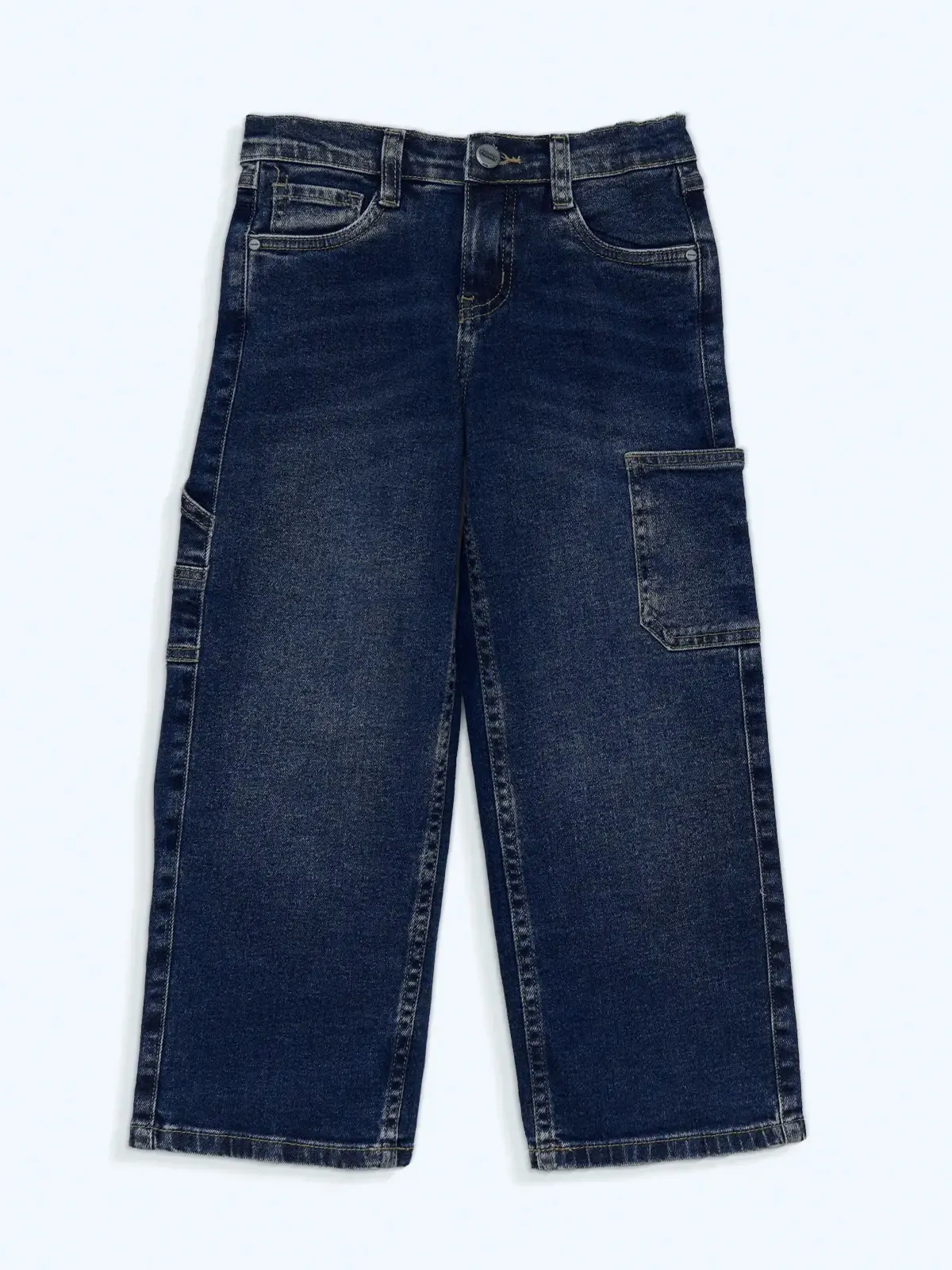 JEAN MOM FIT DENIM NIÑO PIONIER BAGGY RUBENH - 1