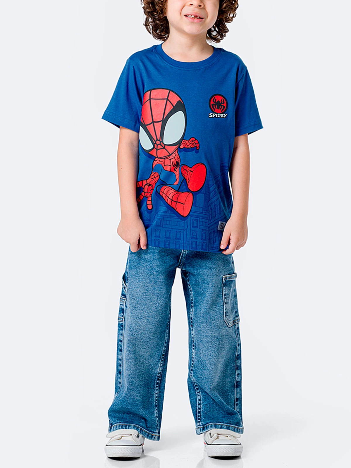 POLO REGULAR FIT MANGA CORTA NIÑO PIONIER ASTOR-MARVEL - 1