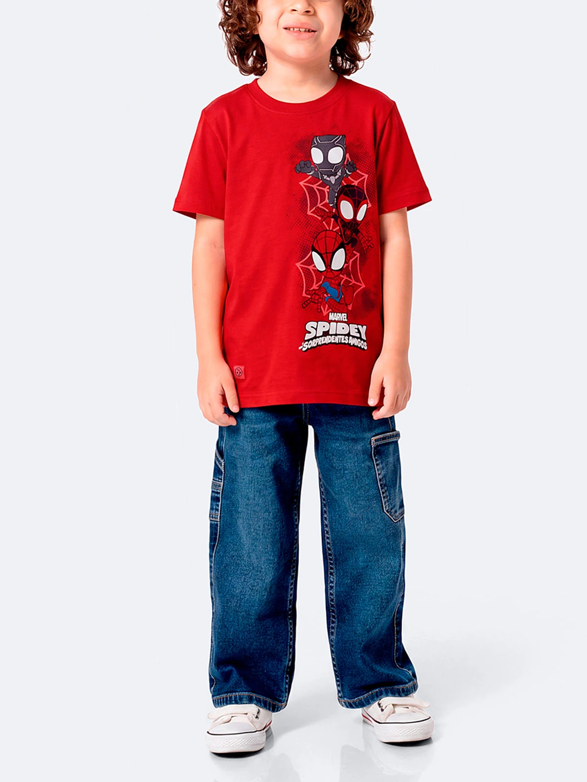 POLO REGULAR FIT MANGA CORTA NIÑO PIONIER REILI MARVEL - 1