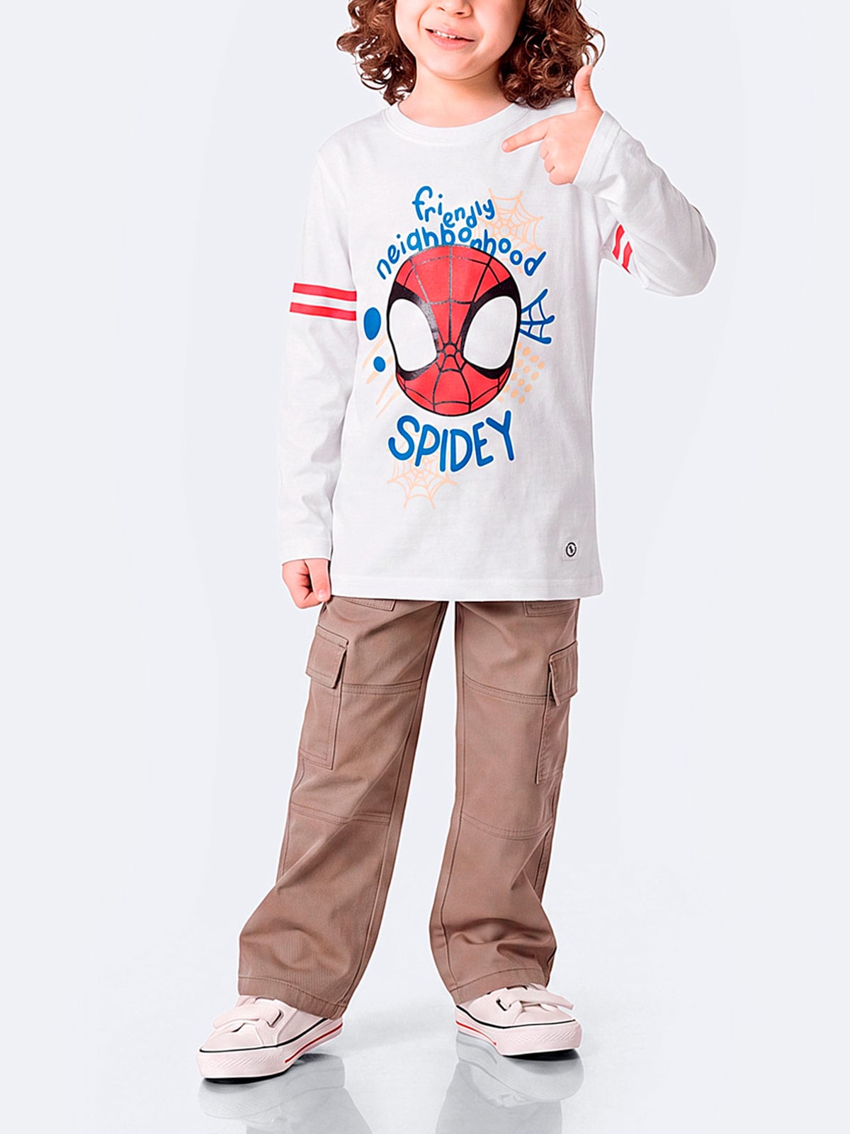 POLO REGULAR FIT MANGA CORTA NIÑO PIONIER STARKO MARVEL - 1