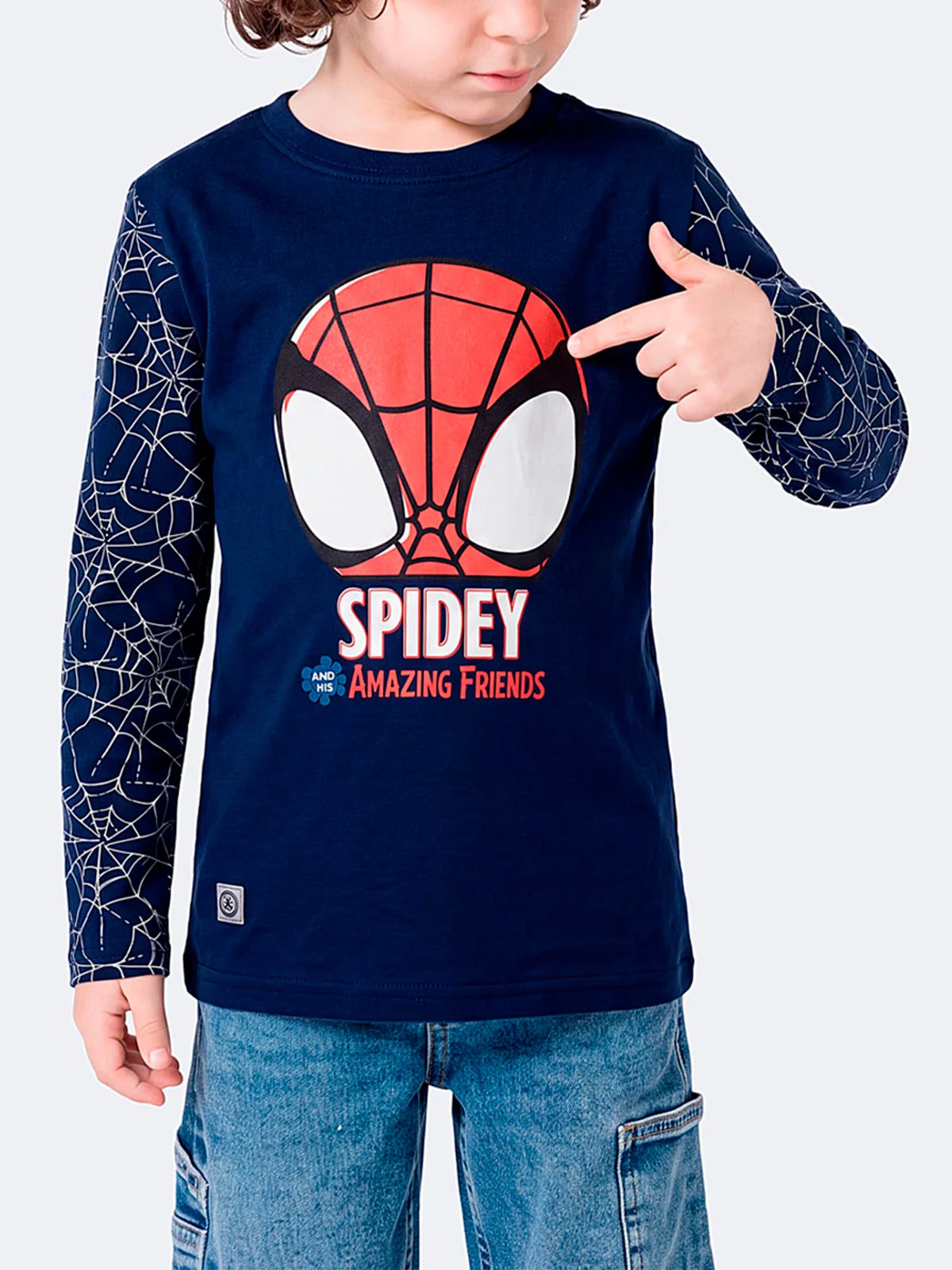POLO REGULAR FIT MANGA LARGA NIÑO PIONIER KIDOXIS MARVEL - 2