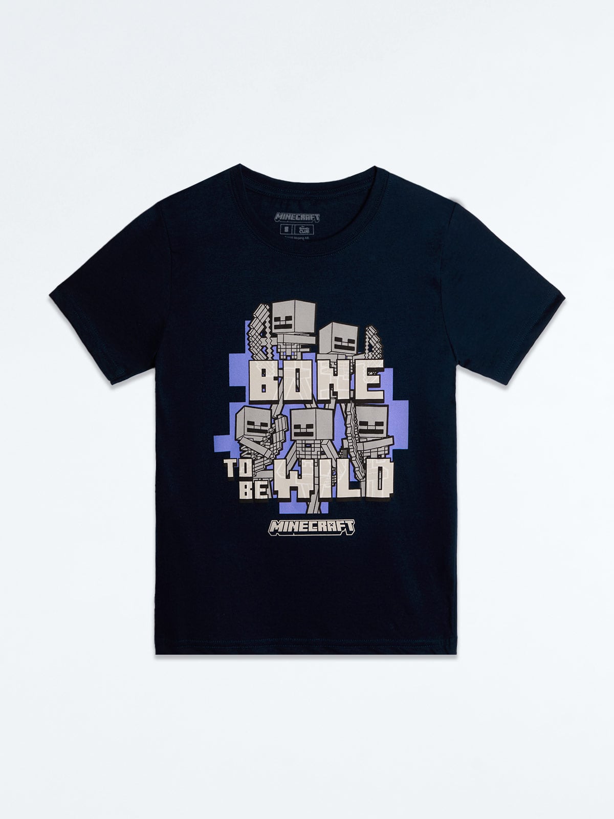 POLO MANGA CORTA ALGODÓN NIÑO MINECRAFT BONE TO BE - 1