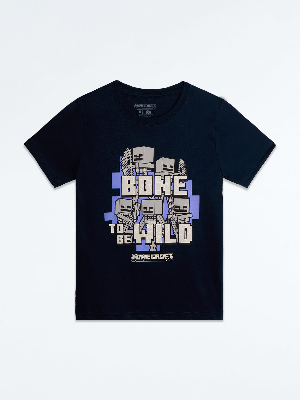 POLO MANGA CORTA ALGODÓN NIÑO MINECRAFT BONE TO BE - 1
