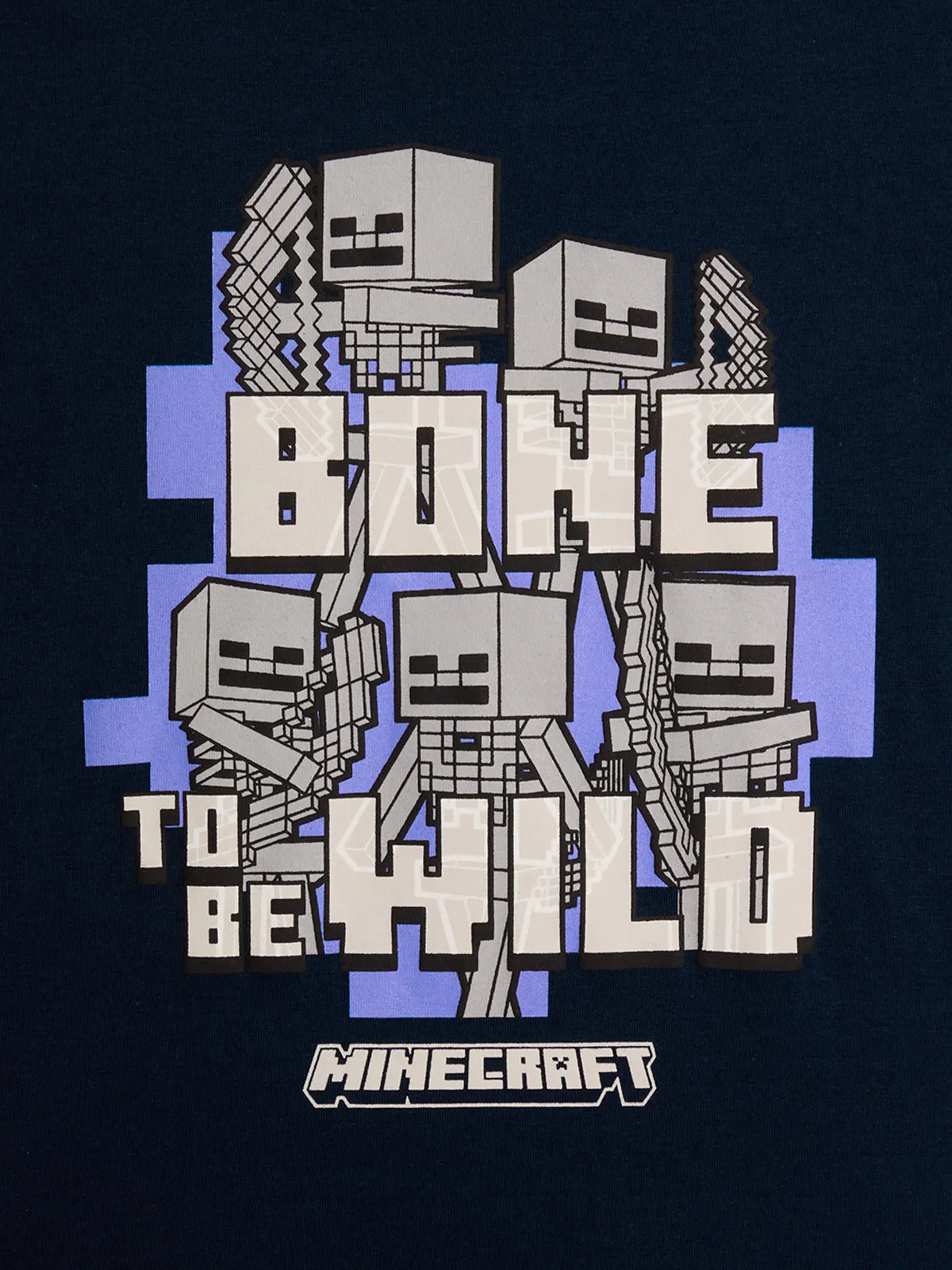 POLO MANGA CORTA ALGODÓN NIÑO MINECRAFT BONE TO BE - 3