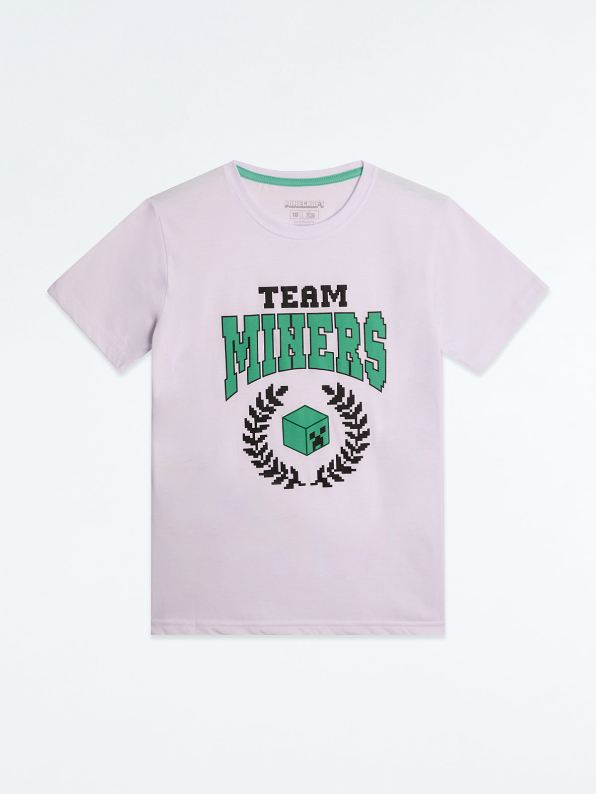 POLO MANGA CORTA ALGODÓN NIÑO MINECRAFT TEAM MINERS - 1