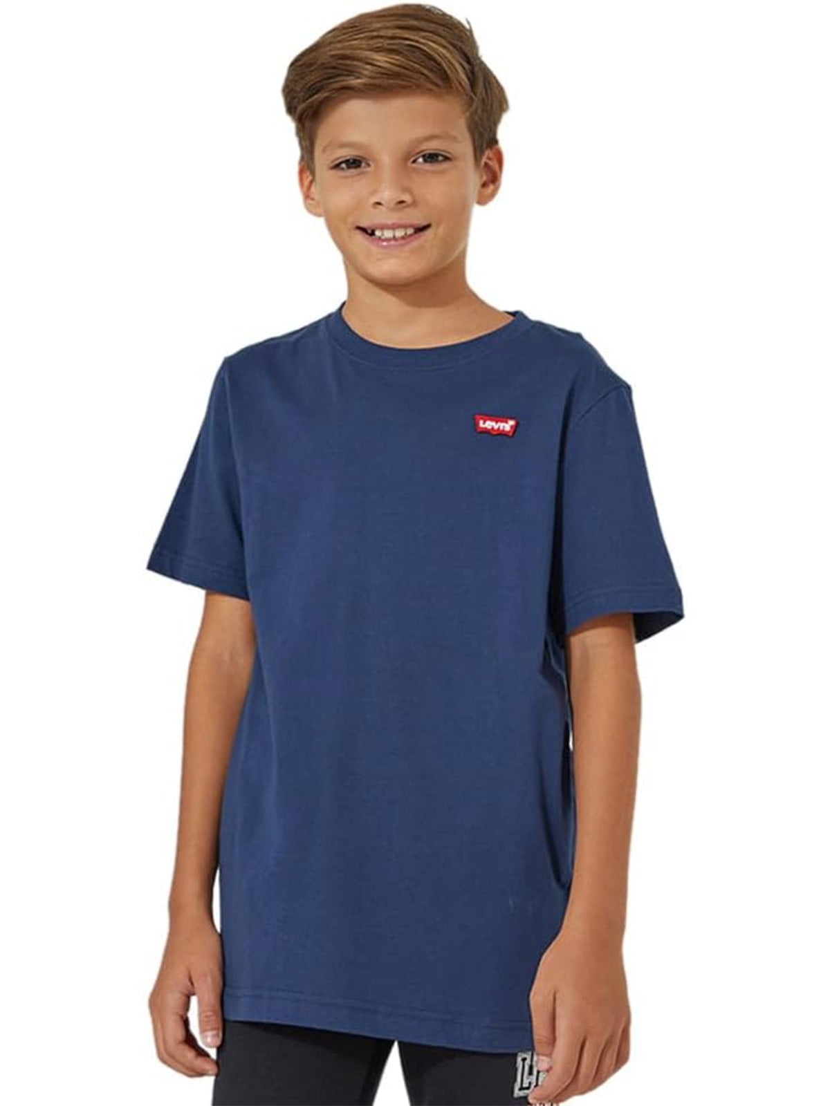 POLO MANGA CORTA NIÑO LEVI'S LOGO BORDADO ALGODÓN - 1