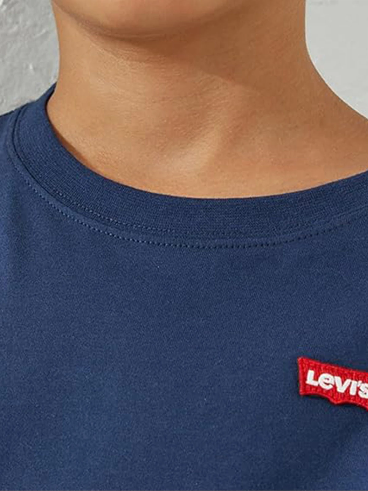 POLO MANGA CORTA NIÑO LEVI'S LOGO BORDADO ALGODÓN - 3