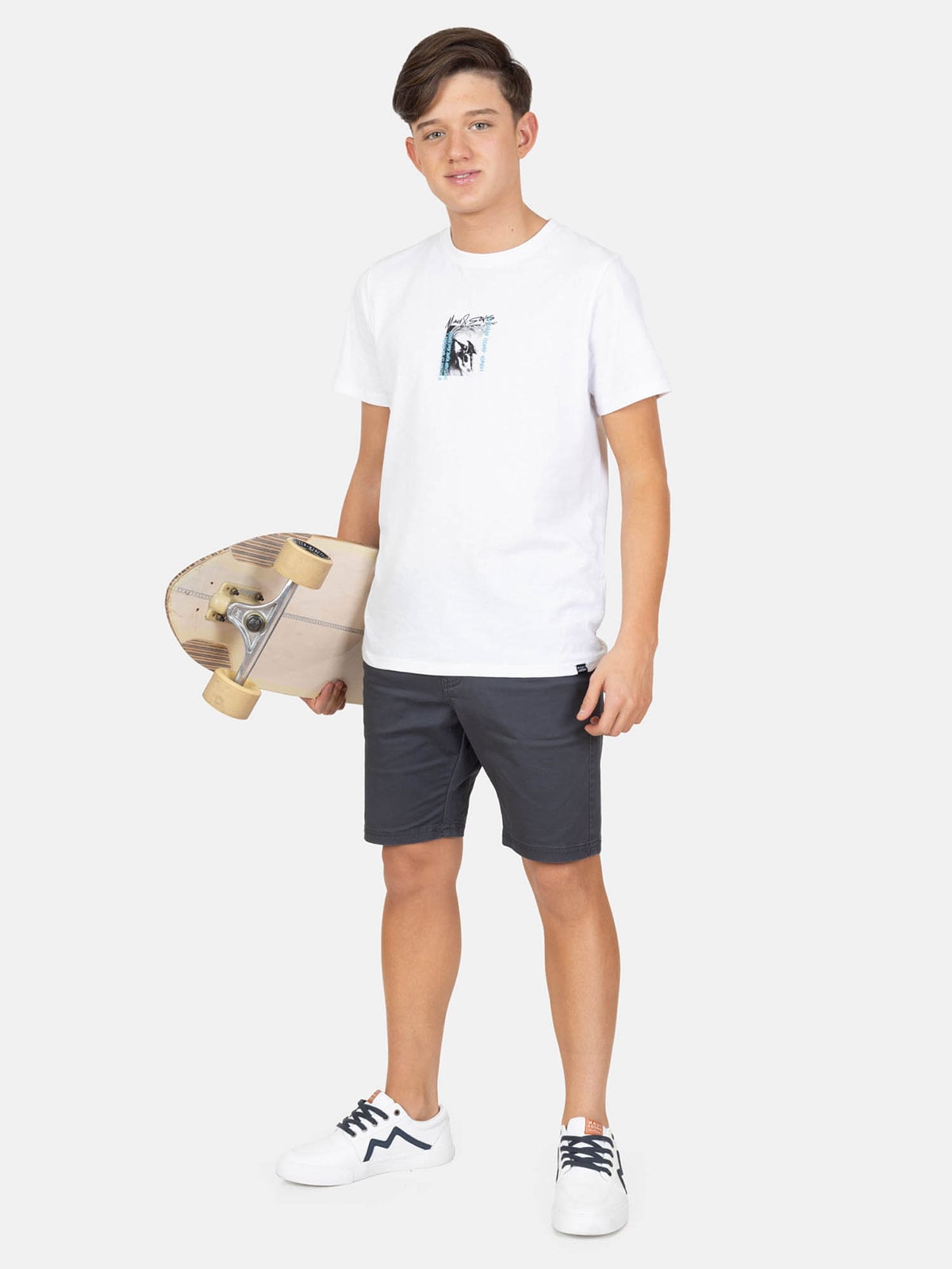 BERMUDA JOGGER NIÑO MAUI AND SONS ALGODÓN - 1
