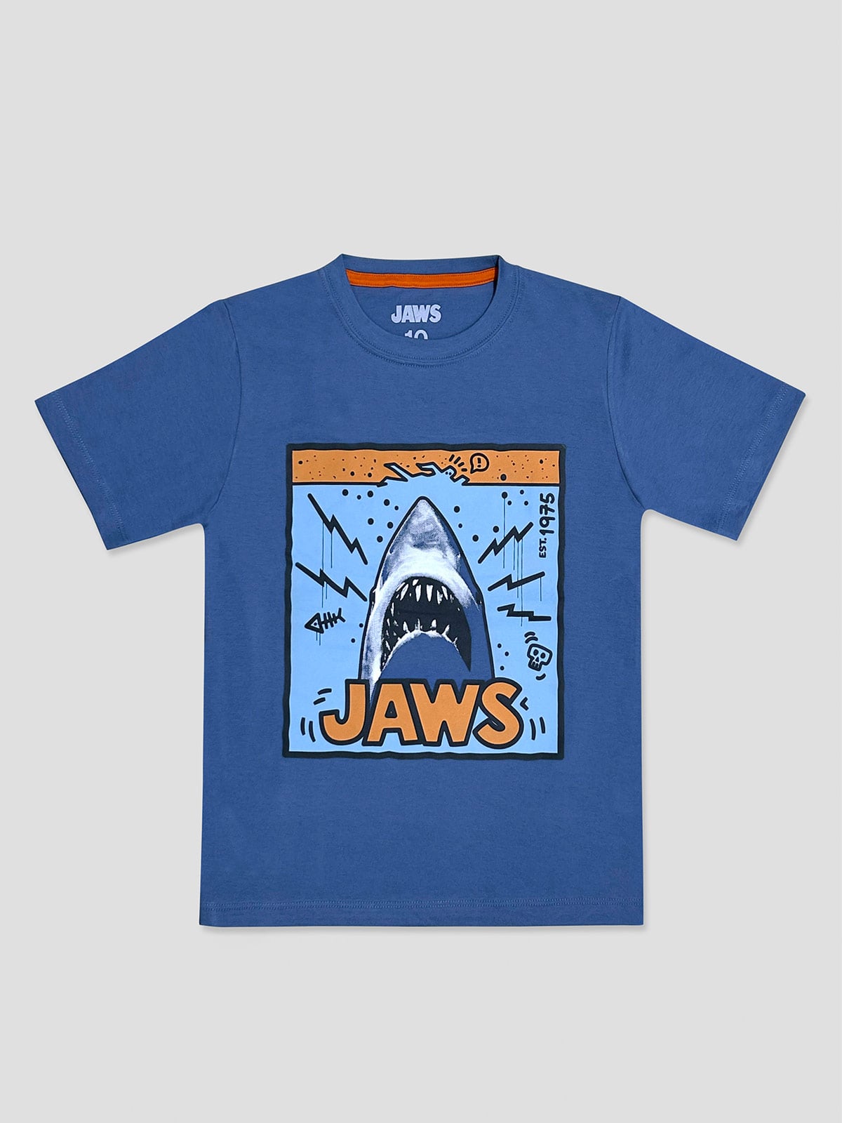 POLO MANGA CORTA ALGODÓN NIÑO CLOUDBREAK CUELLO REDONDO JAWS - 1