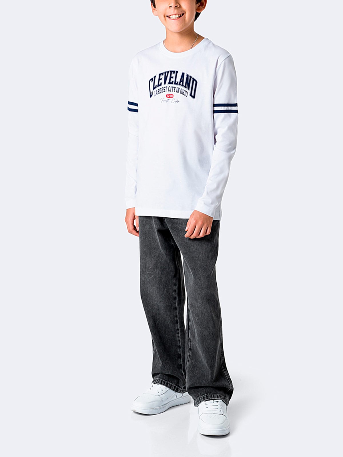 POLO MANGA LARGA NIÑO PIONIER JERSEY MAXIO - 1