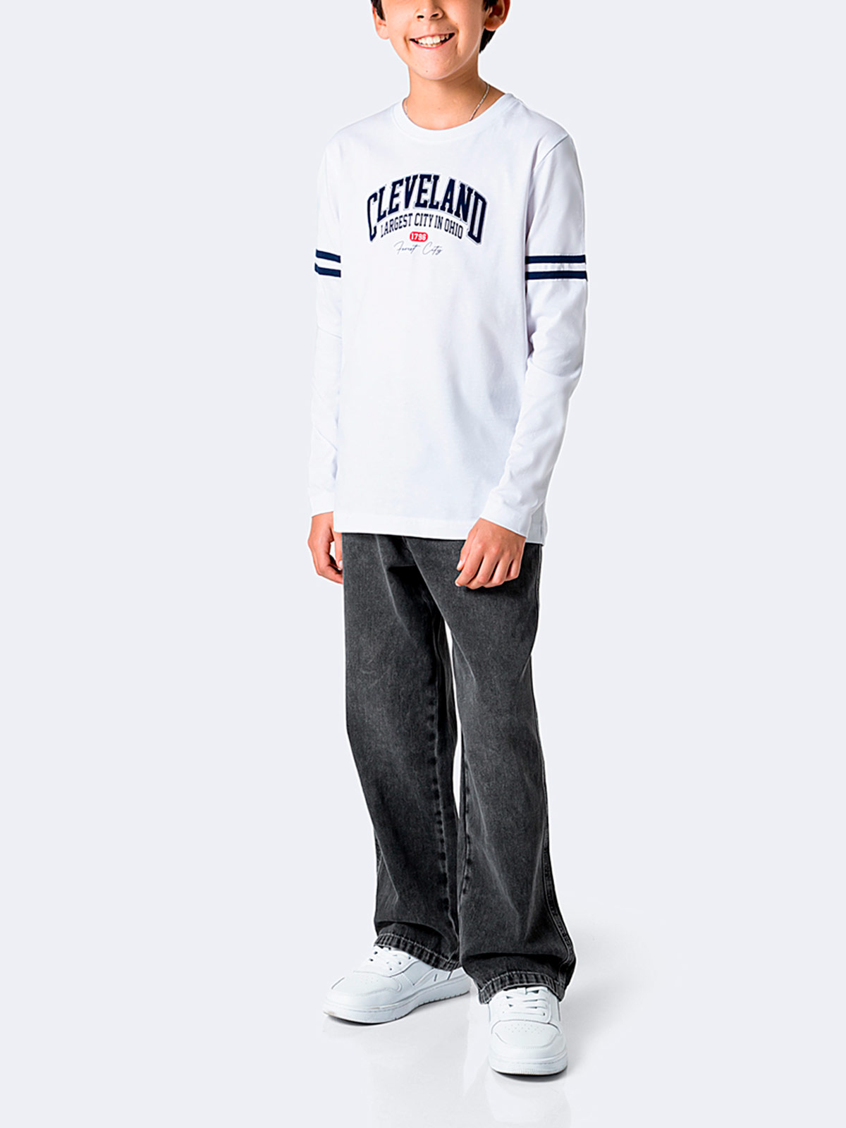 POLO MANGA LARGA NIÑO PIONIER JERSEY MAXIO - 1