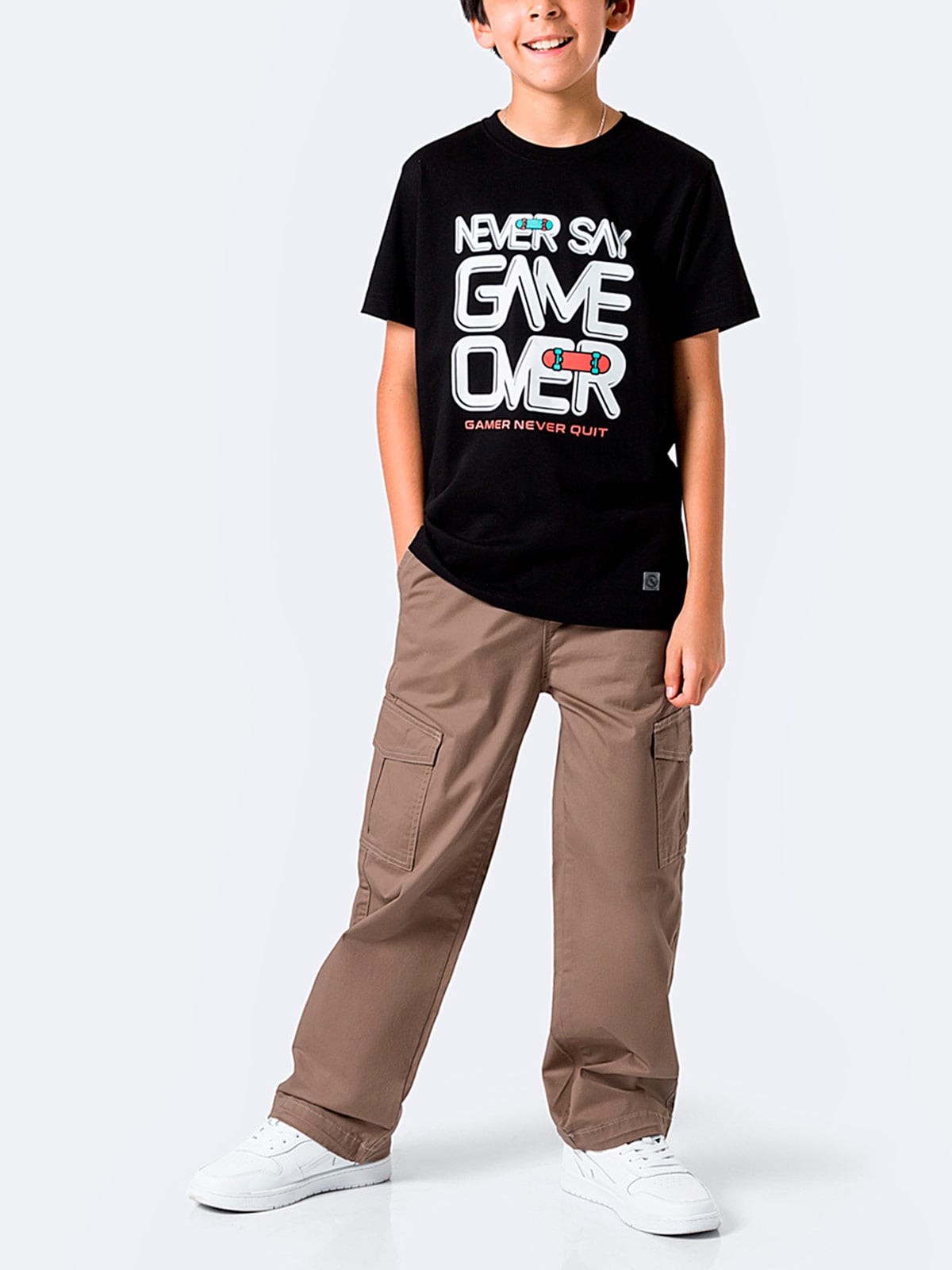 PANTALÓN JOGGER NIÑO PIONIER CARGO LUCKEH - 1