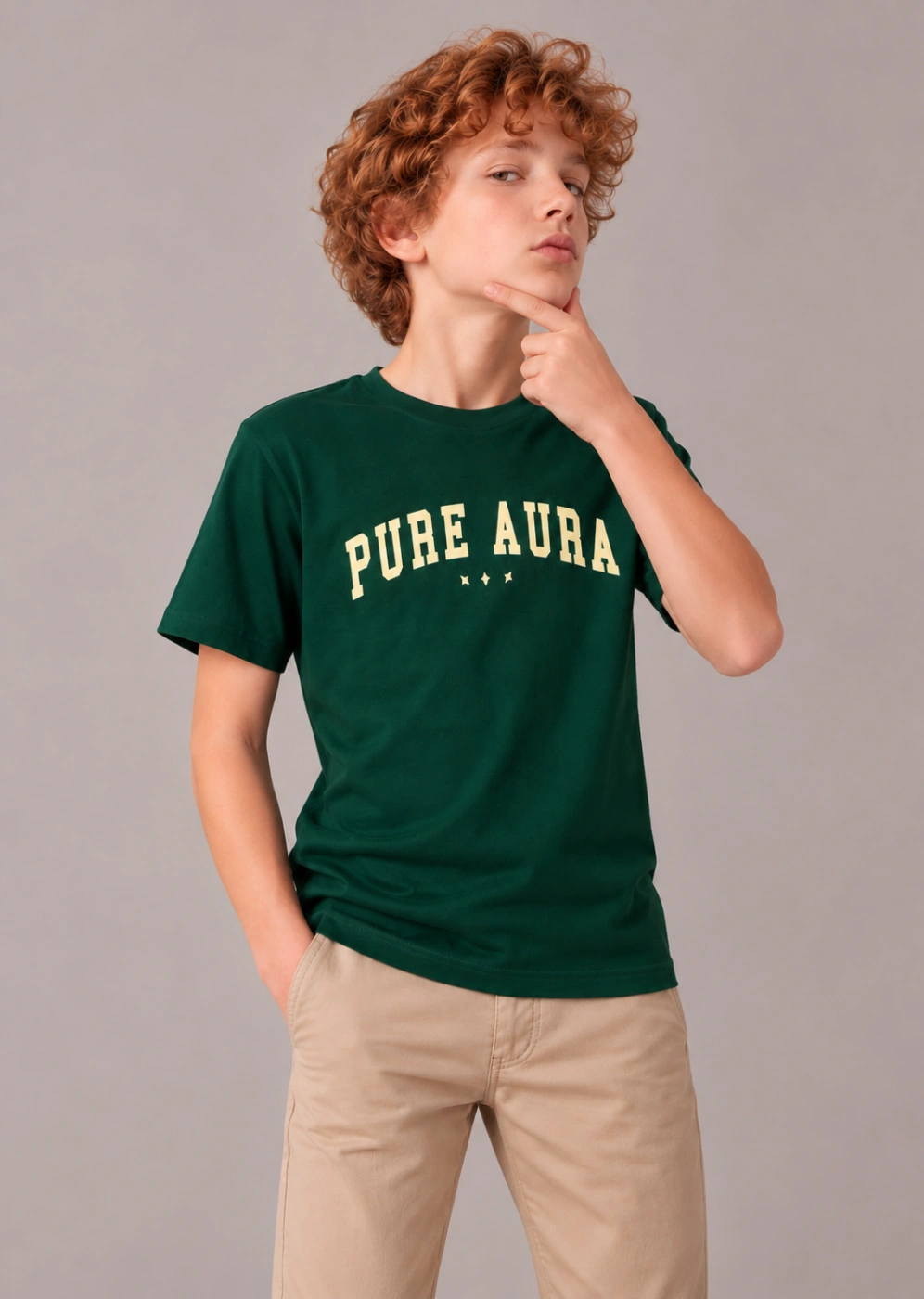 POLO MANGA CORTA ALGODÓN NIÑO CLOUDBREAK AURA - 1