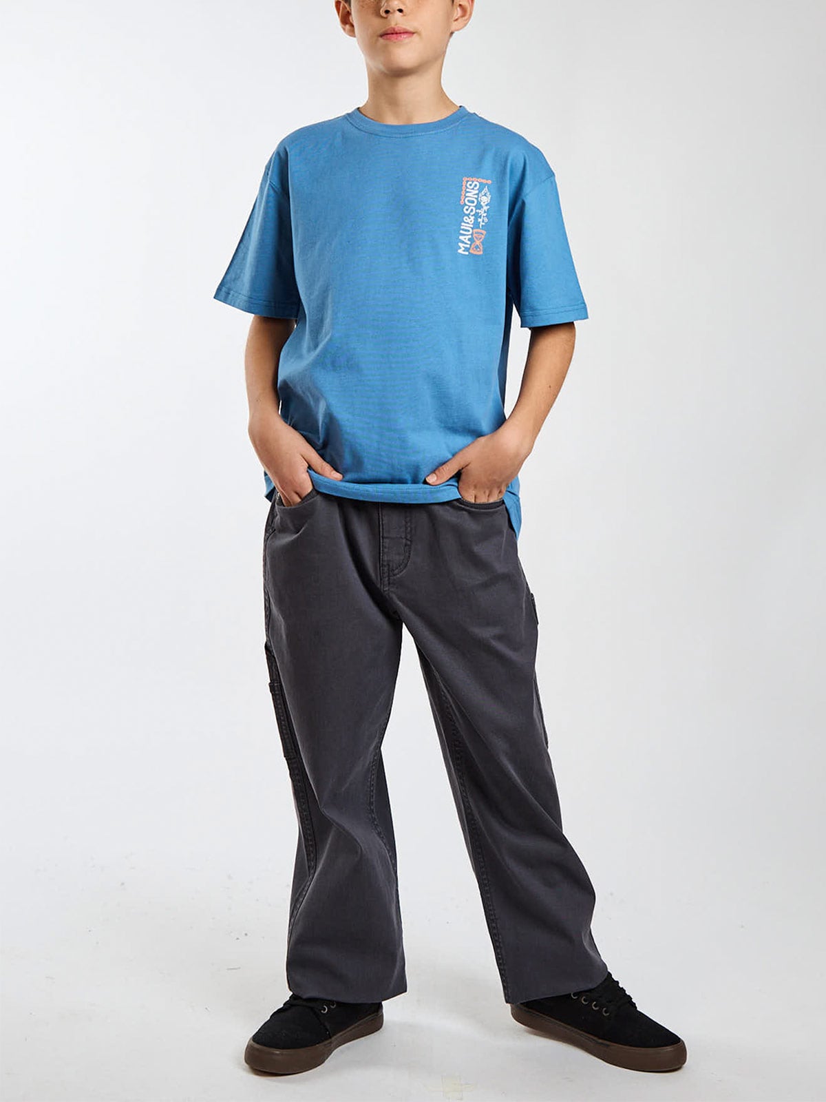PANTALÓN ALGODÓN NIÑO MAUI AND SONS CARPINTERO  - 1