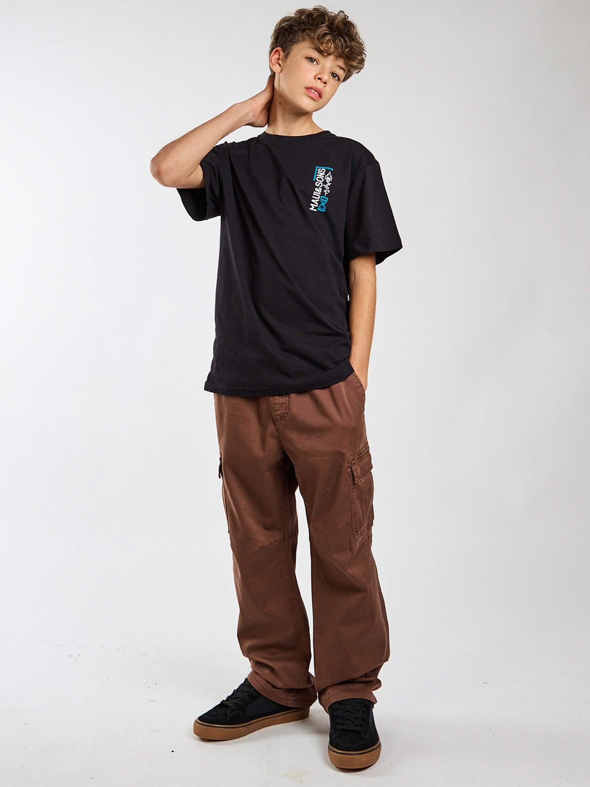 PANTALÓN JOGGER ALGODÓN NIÑO MAUI AND SONS  - 2