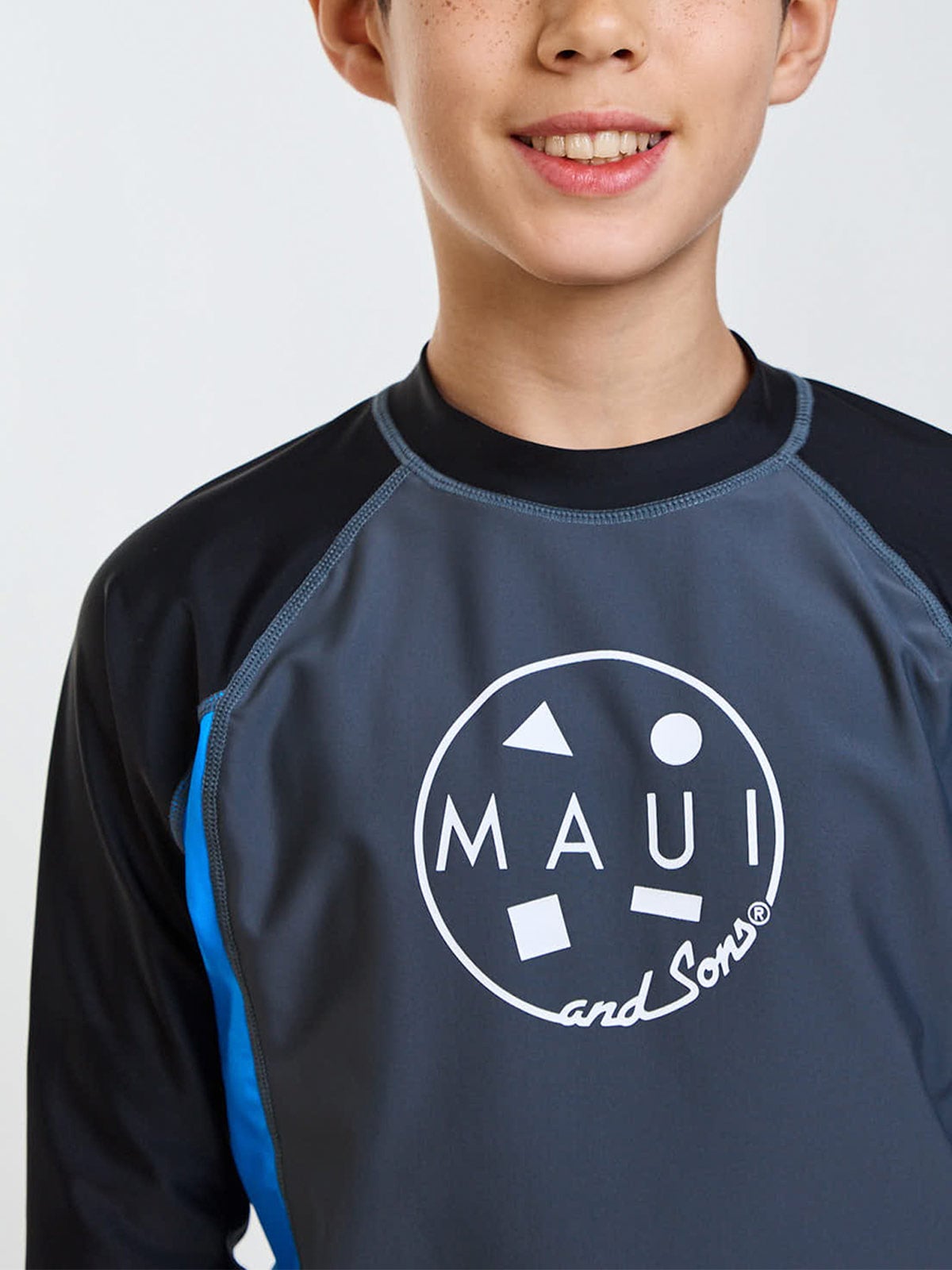 POLO MANGA LARGA SLIM FIT NIÑO MAUI AND SONS UV - 4