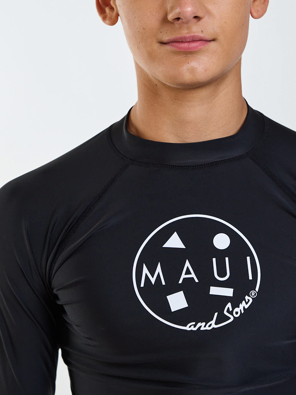 POLO MANGA LARGA SLIM FIT NIÑO MAUI AND SONS UV - 5