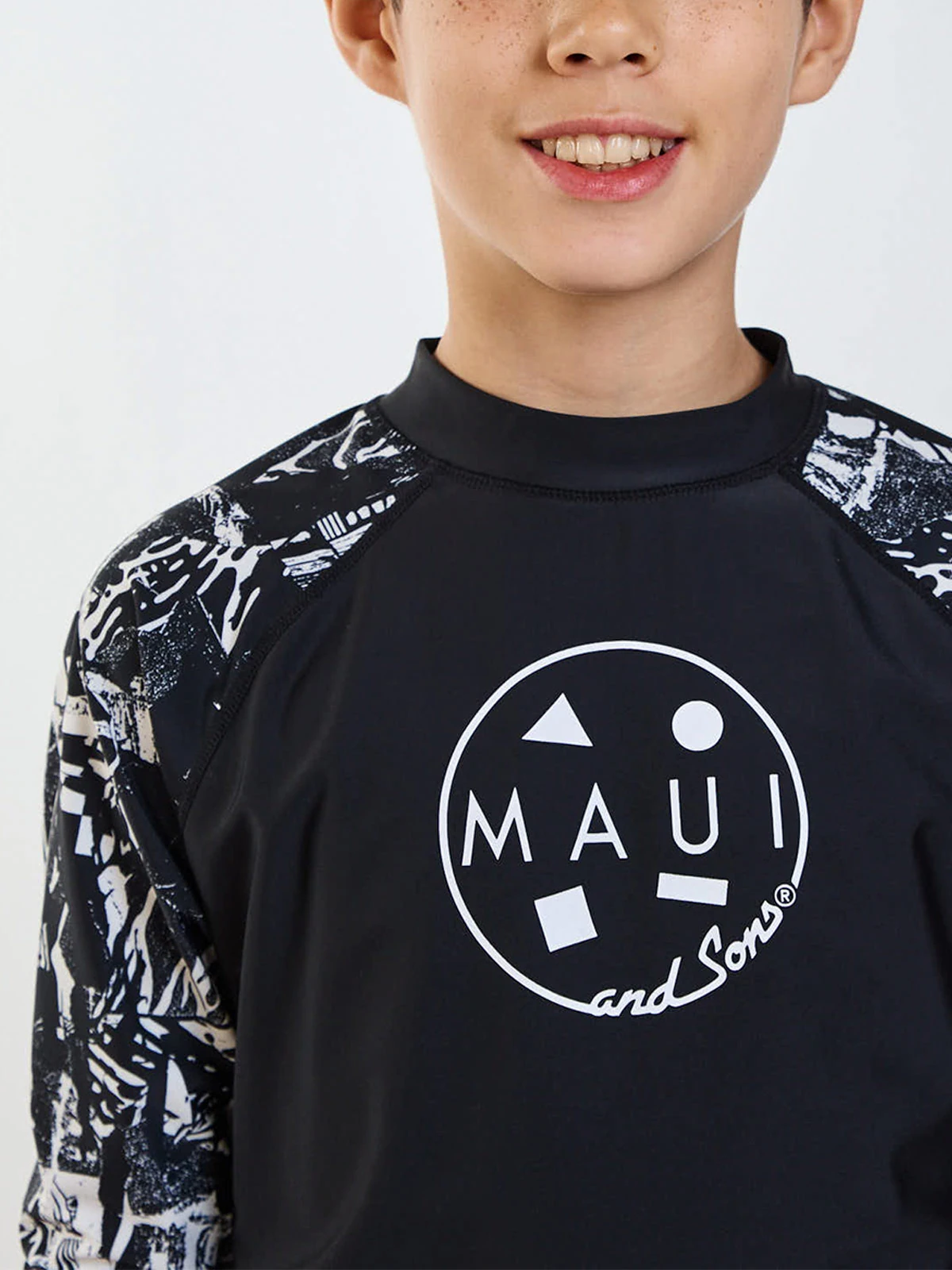 POLO MANGA LARGA SLIM FIT NIÑO MAUI AND SONS UV - 4