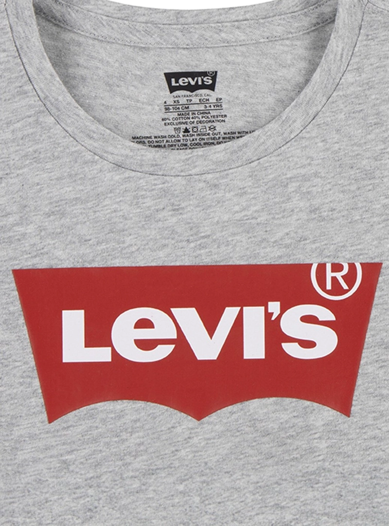 POLO MANGA CORTA NIÑA LEVIS LOGO BATWING - 3