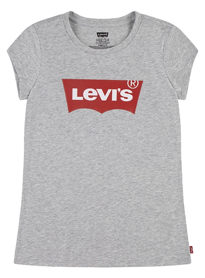 POLO MANGA CORTA NIÑA LEVIS LOGO BATWING - 1