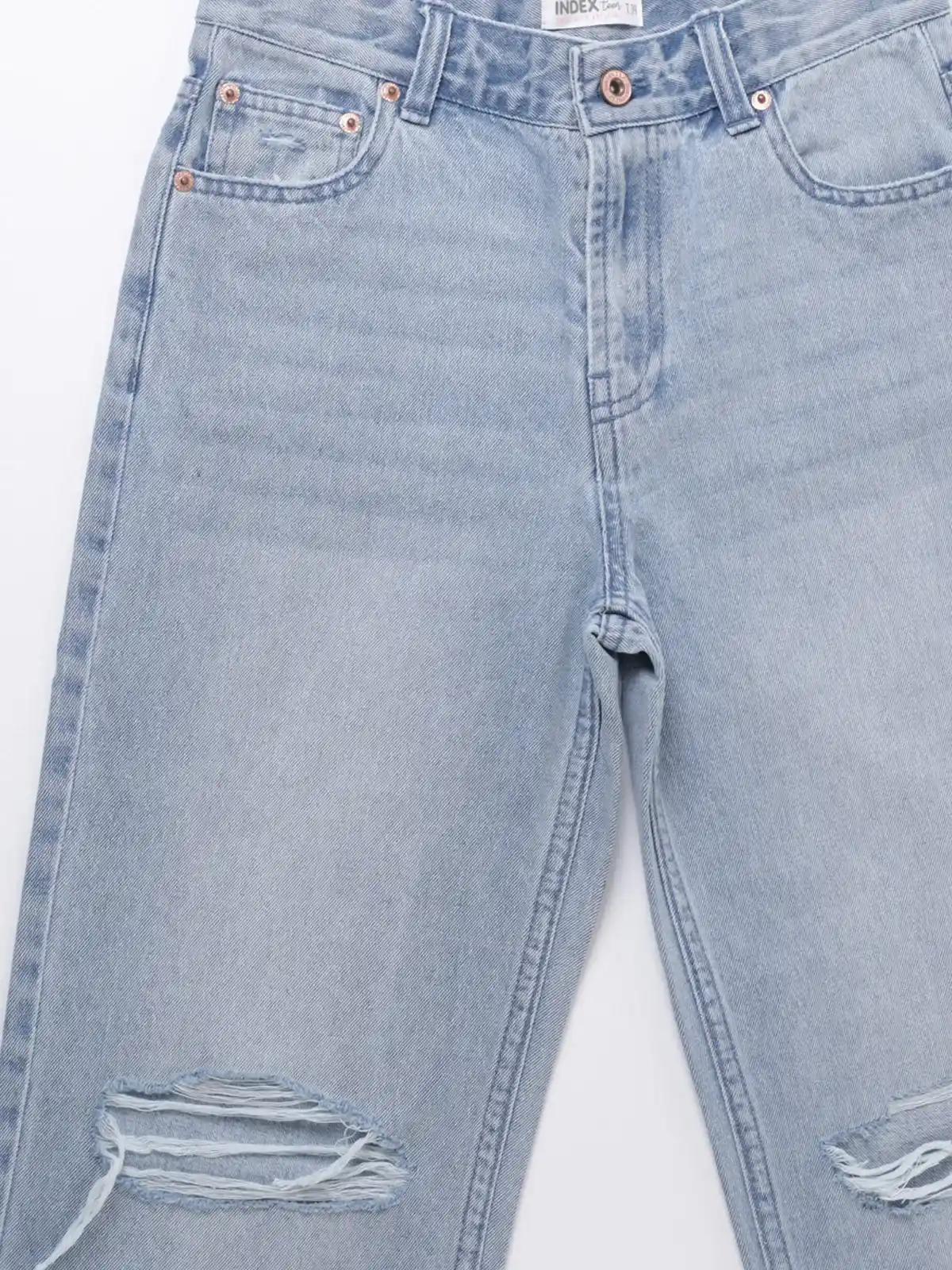 JEANS NIÑA INDEX AZUL CLARO CL SCRATCH - 3