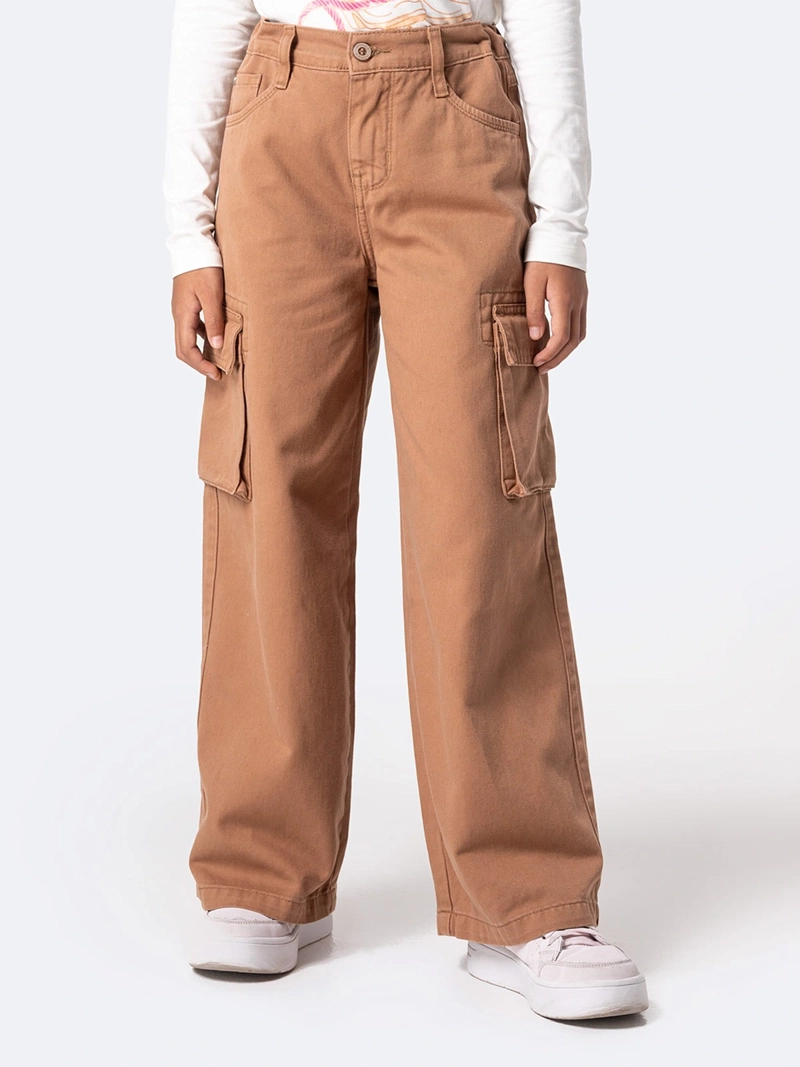 PANTALÓN LARGO ALGODÓN WIDELEG NIÑA PIONIER DANIELAHH - 2