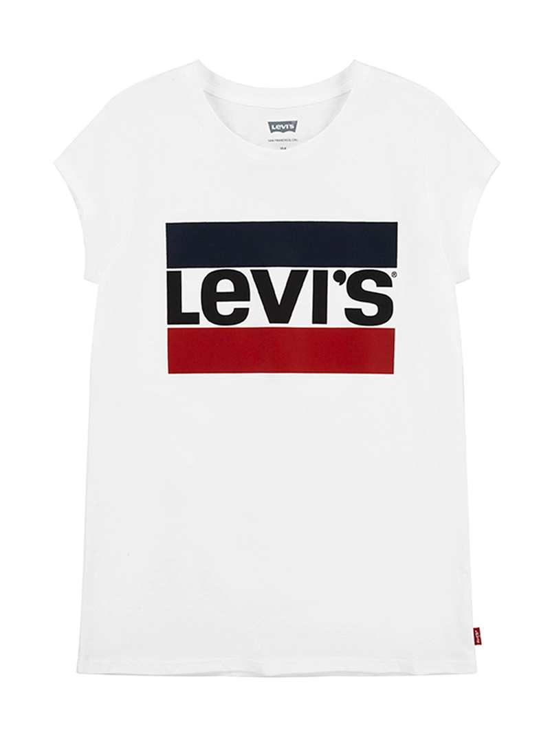 POLO MANGA CORTA ALGODÓN NIÑA LEVI'S BLANCO 314900-001 SPORTWEAR - 1