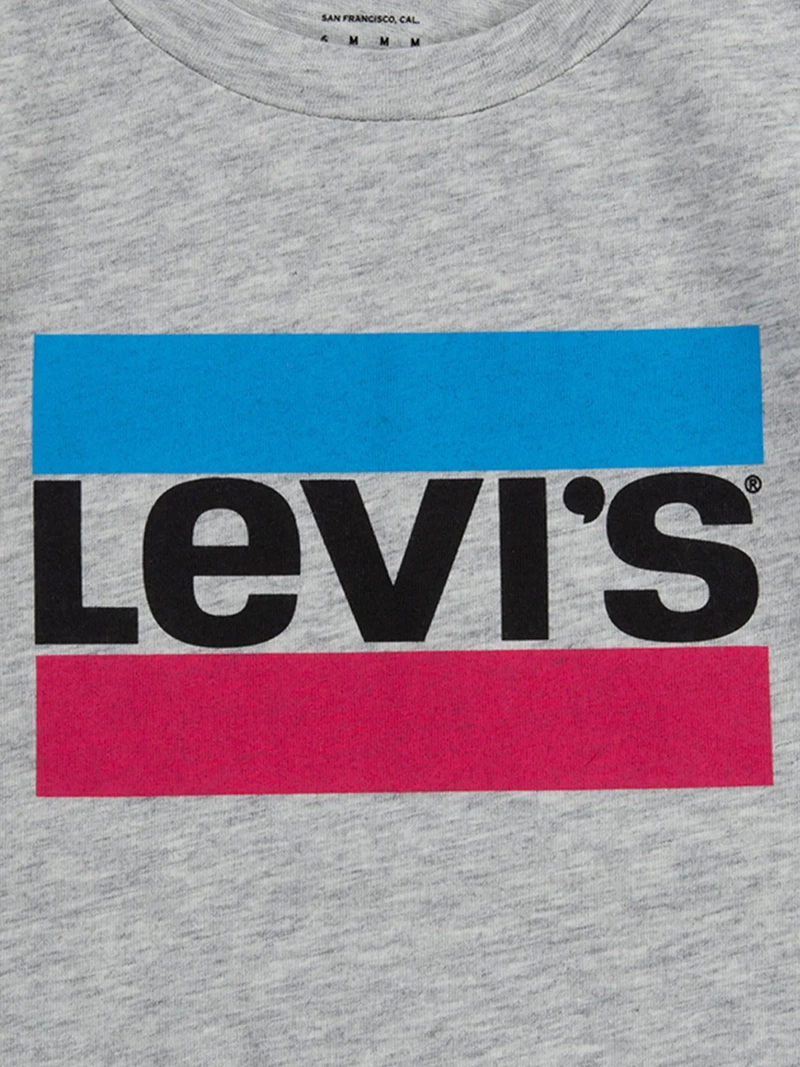 POLO MANGA CORTA NIÑA LEVI'S MELANGE 314900-G2H SPORTWEAR - 3