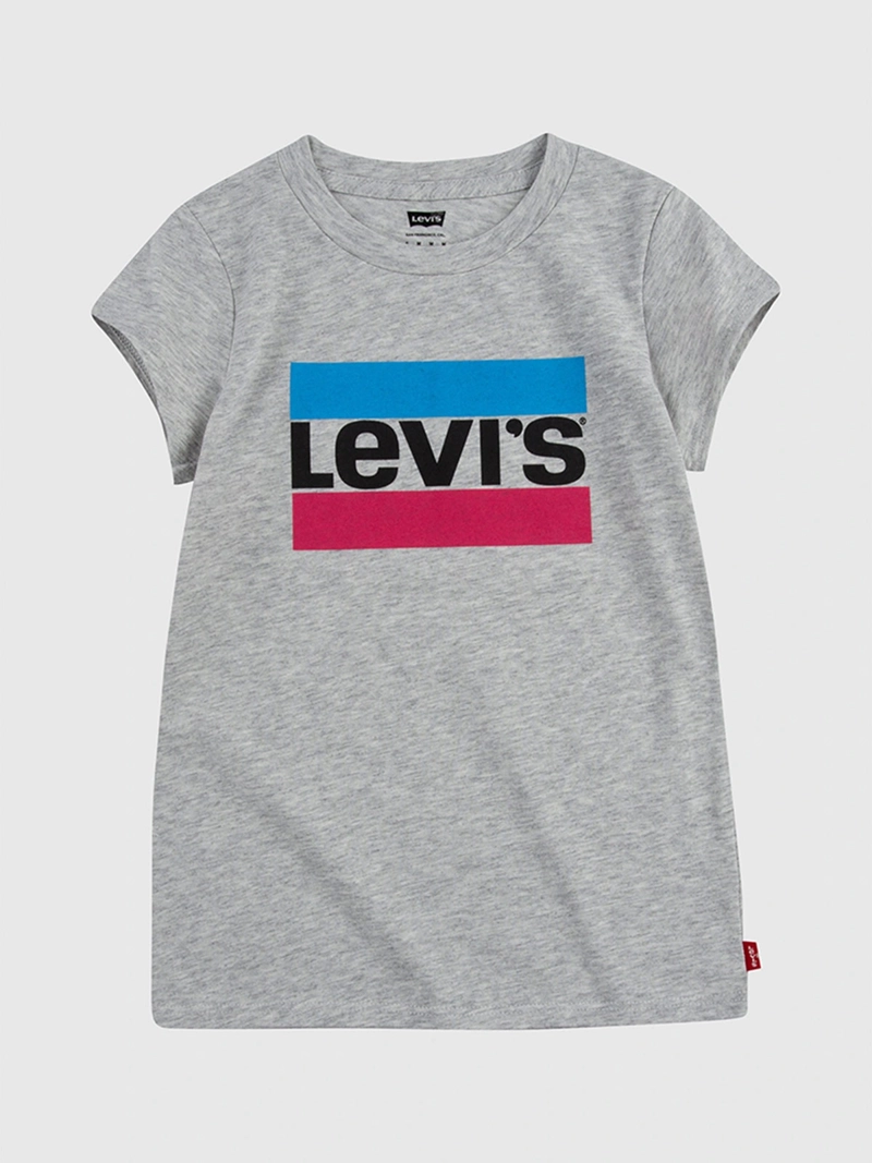 POLO MANGA CORTA NIÑA LEVI'S MELANGE 314900-G2H SPORTWEAR - 1