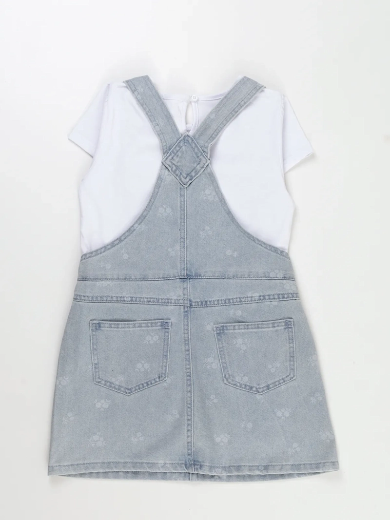 OVERALL CORTO CON POLO NIÑA HARVEST - 2