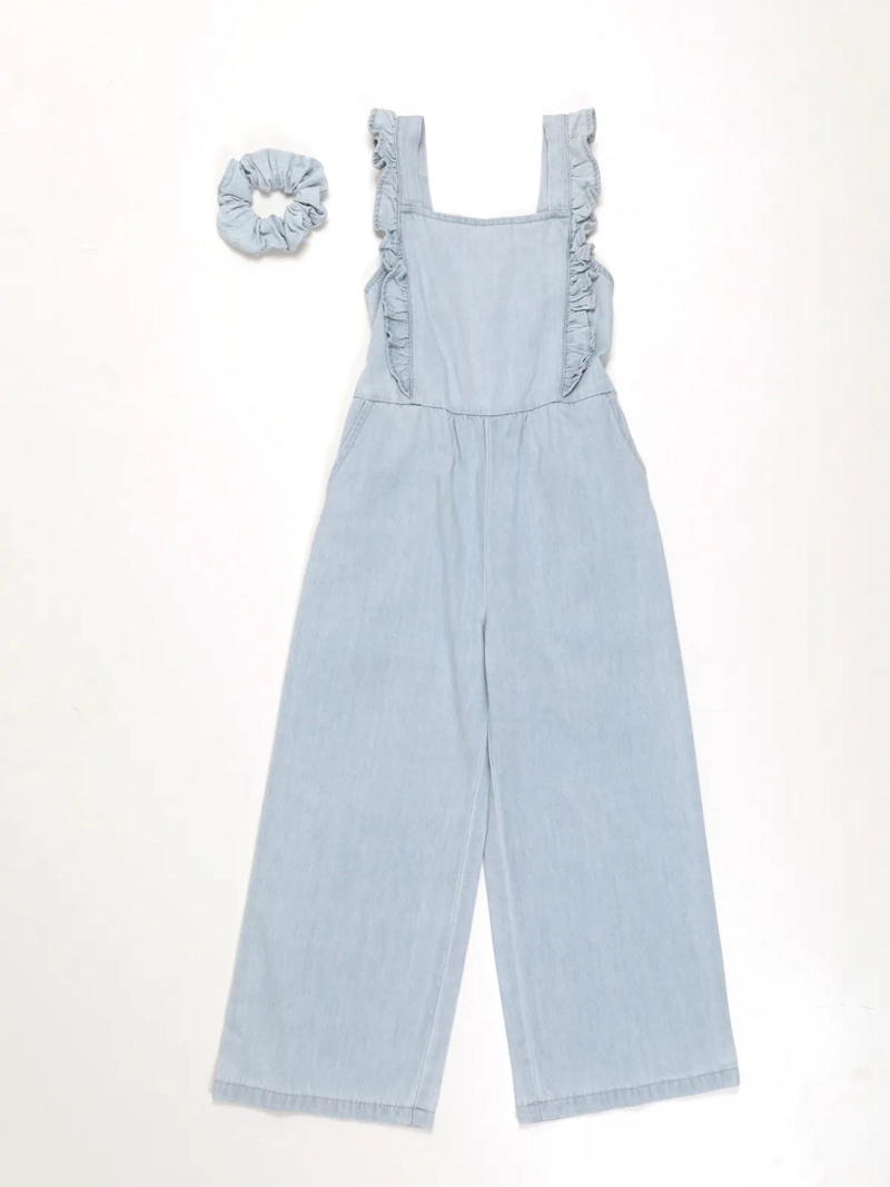 ENTERIZO DENIM ALGODÓN NIÑA HARVEST - 1