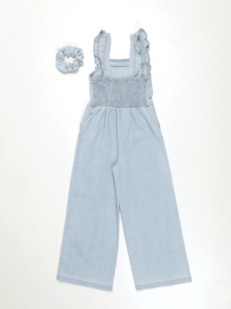 ENTERIZO DENIM ALGODÓN NIÑA HARVEST - 2