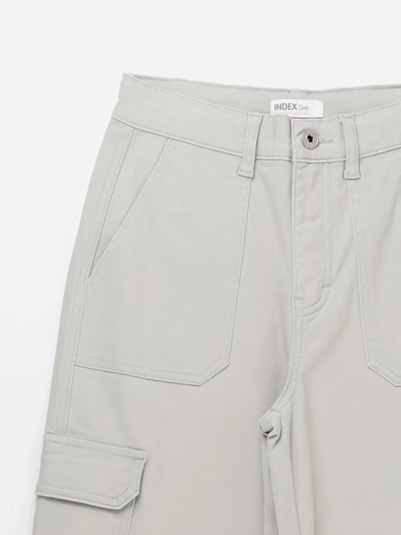 PANTALON TWILL CARGO NIÑA INDEX - 3